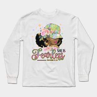 she is fearless Long Sleeve T-Shirt